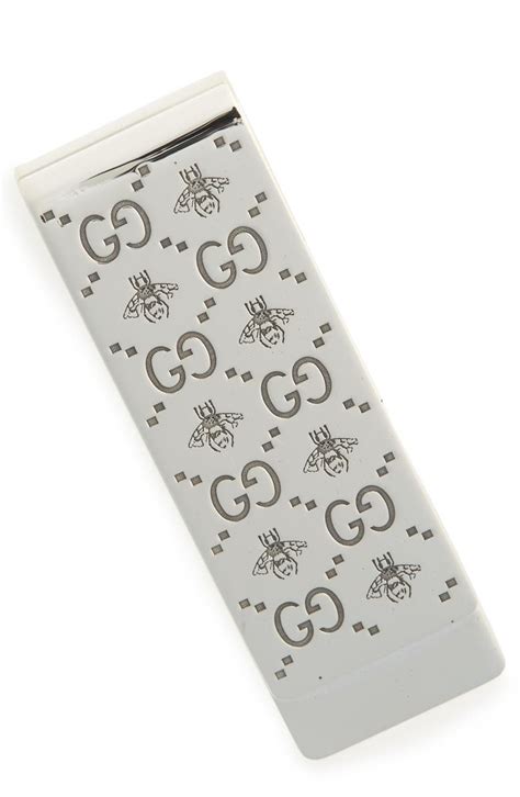 gucci bee money clip